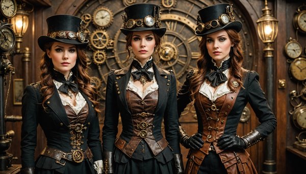 Elevate your wardrobe with unique steampunk fashion finds